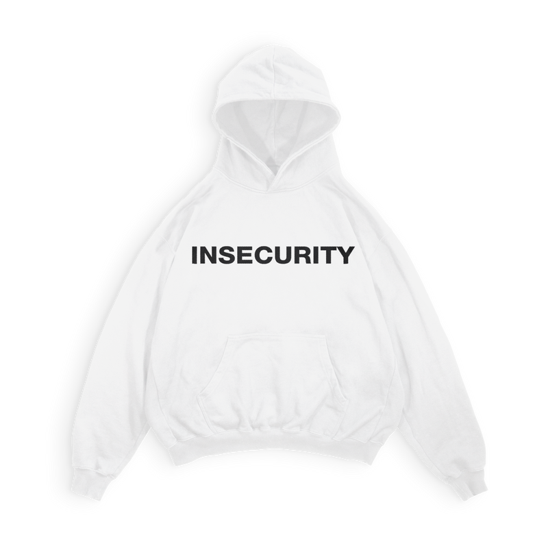 INSECURITY HOODIE - WHITE