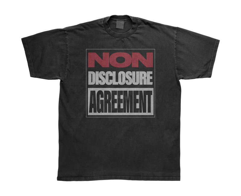 NDA TEE - BLACK